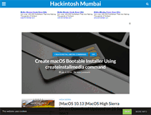 Tablet Screenshot of hackintoshmumbai.com